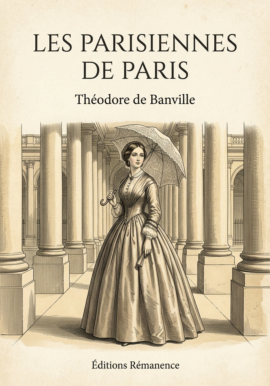 Les parisiennes de Paris - Théodore de Banville (Couverture)