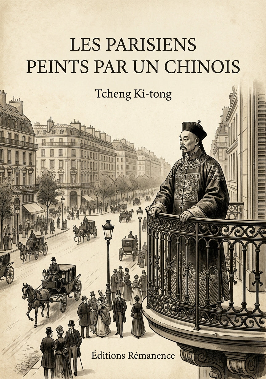 Les Parisiens peints par un Chinois - Tcheng Ki-tong (Couverture)