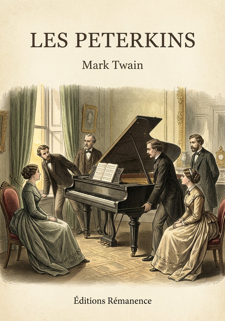 Les Peterkins - Mark Twain (Couverture)