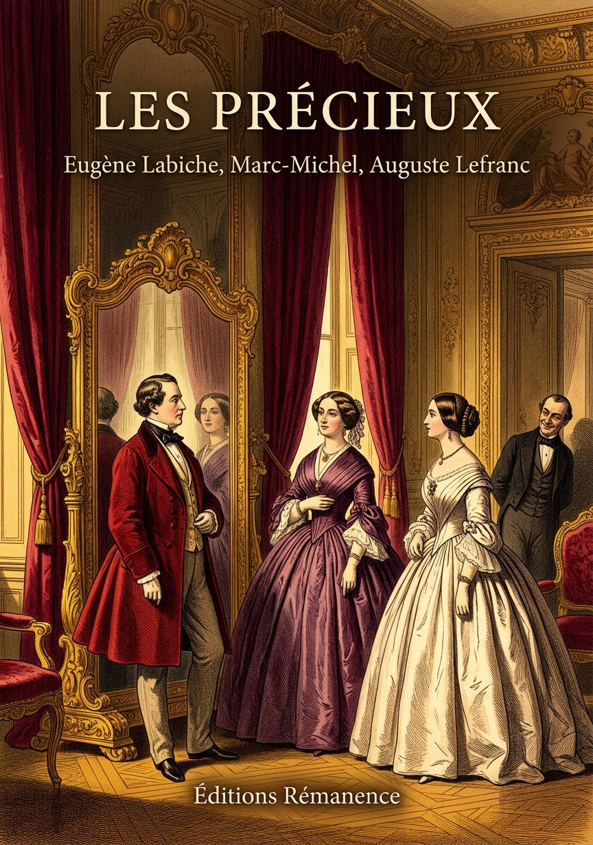 Livre Les Précieux par Eugène Labiche, Marc-Michel, Auguste Lefranc - Couverture - Editions Remanence