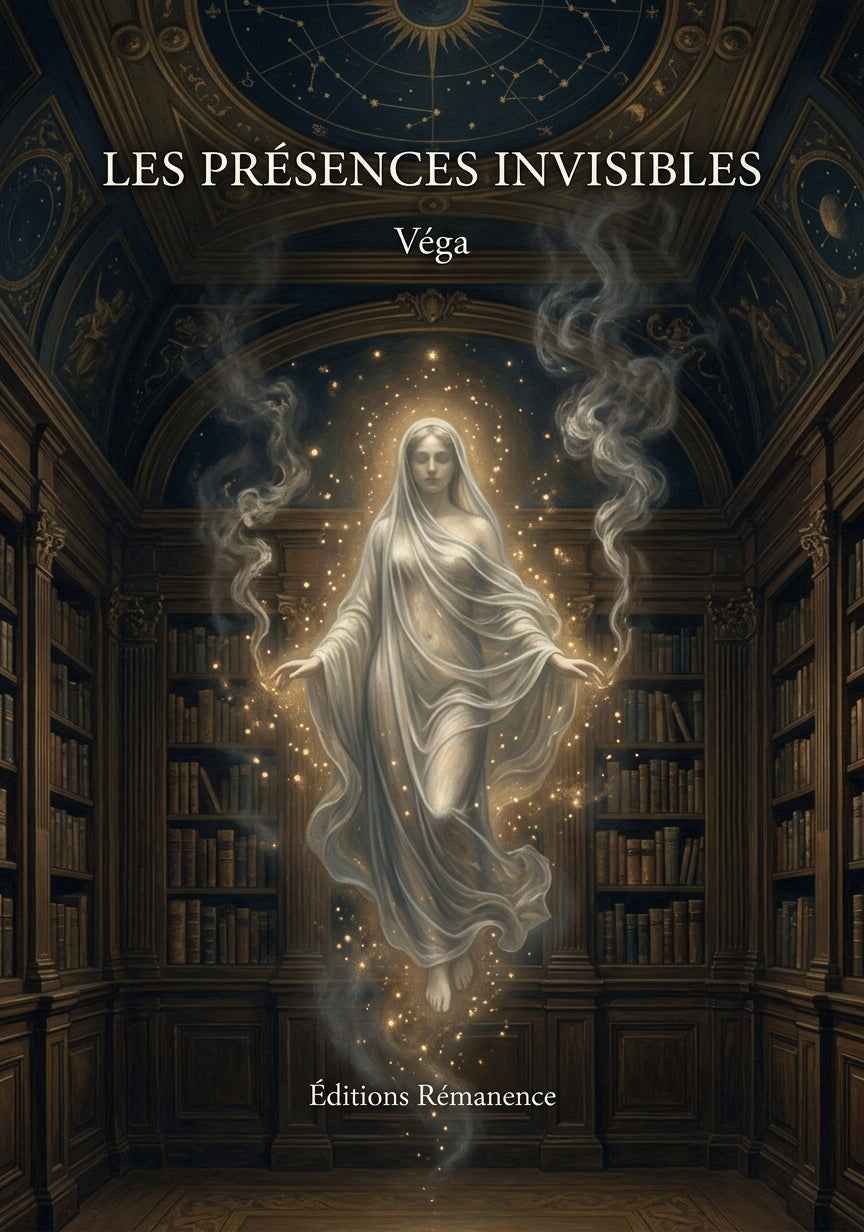Livre Les Présences invisibles par Véga - Couverture - Editions Remanence