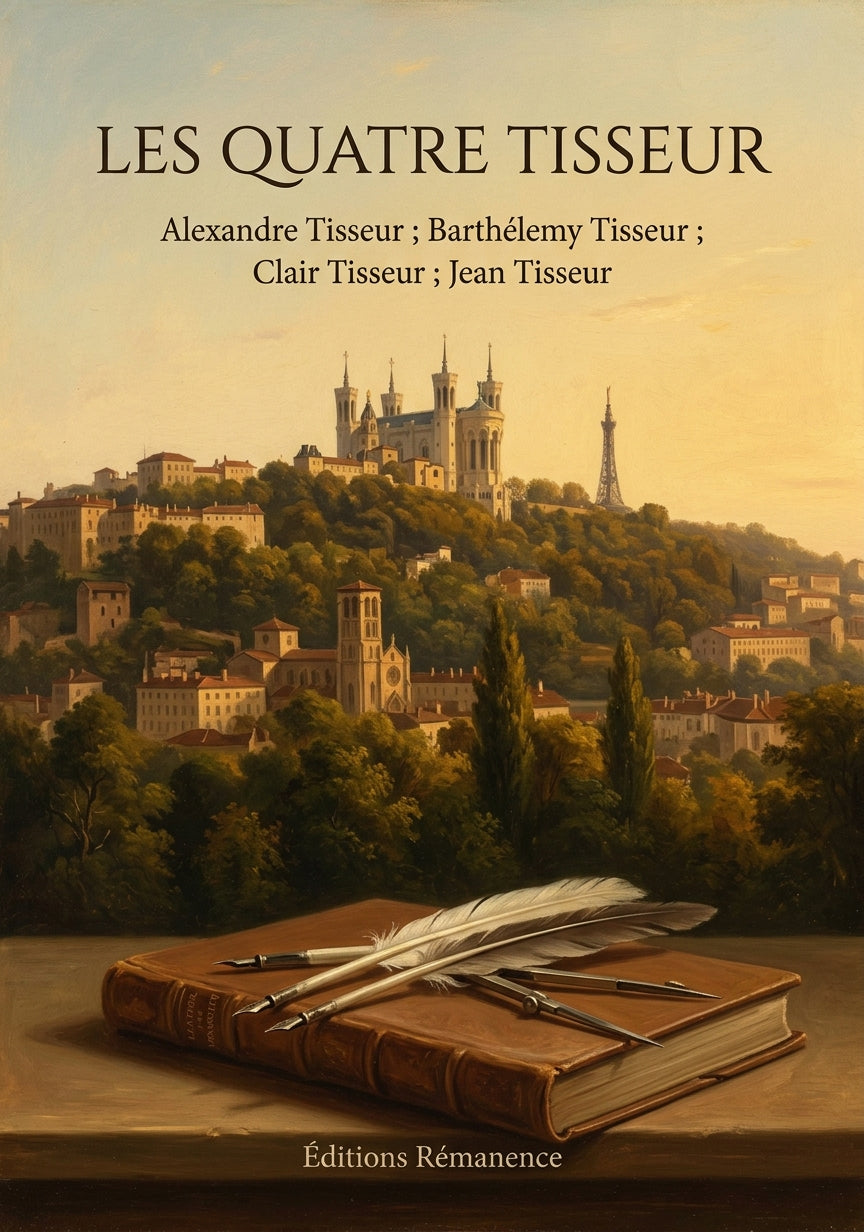Livre Les Quatre Tisseur par Alexandre Tisseur ; Barthélemy Tisseur ; Clair Tisseur ; Jean Tisseur - Couverture - Editions Remanence