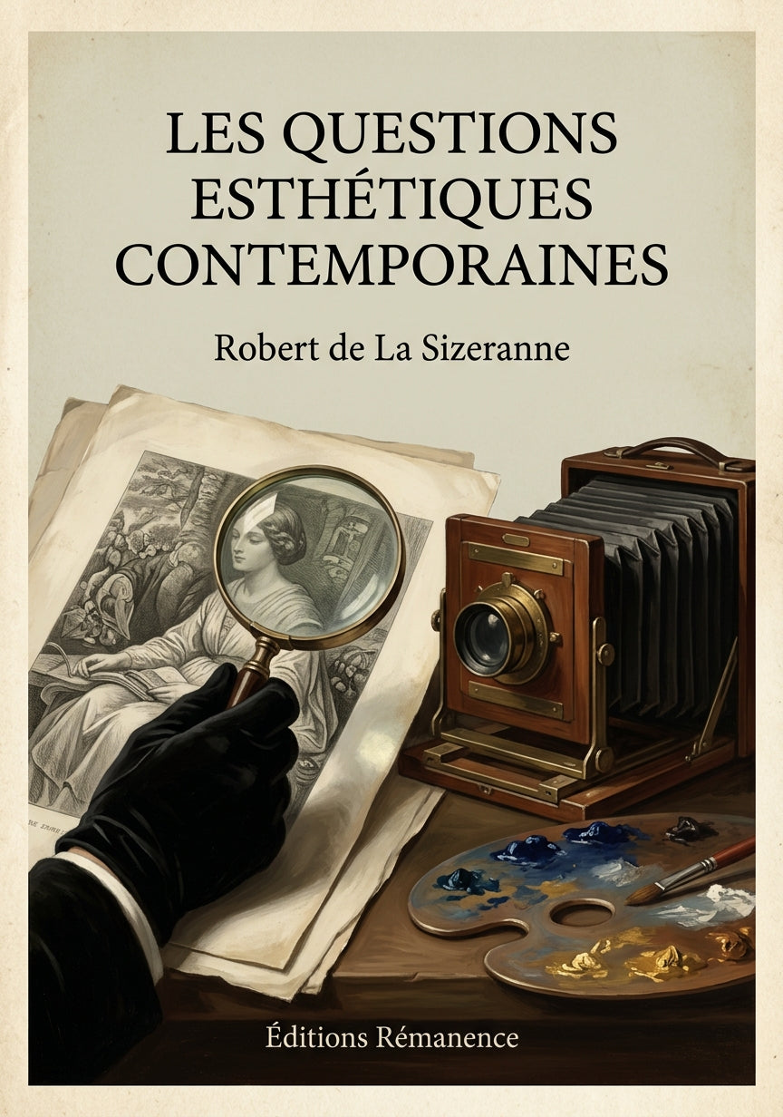 Les questions esthétiques contemporaines - Robert de La Sizeranne (Couverture)