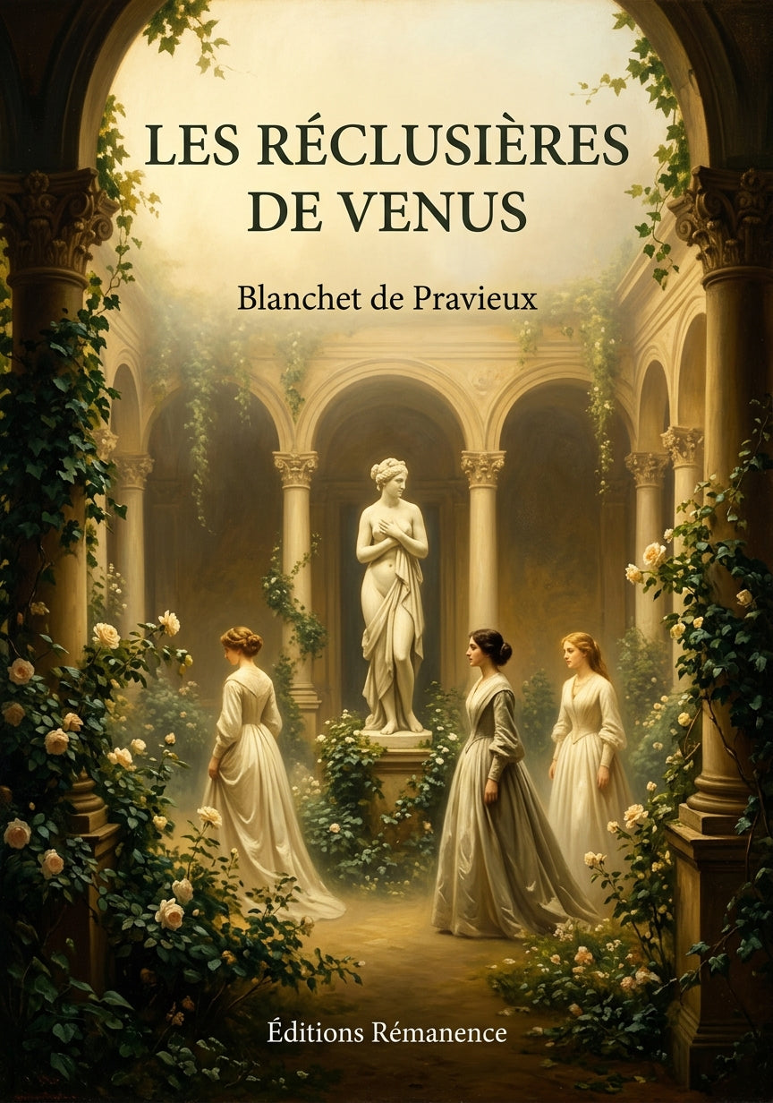 Livre Les Réclusières de Venus par Blanchet de Pravieux - Couverture - Editions Remanence