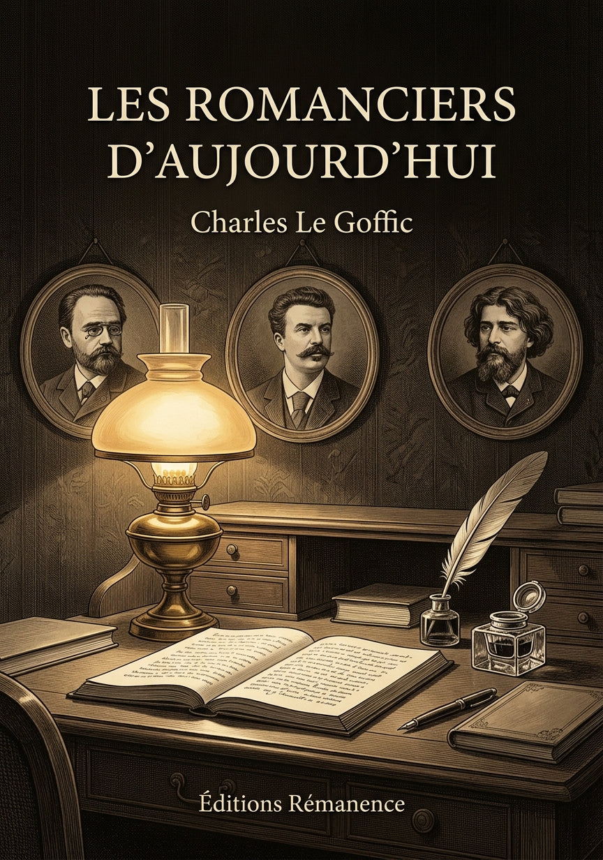 Livre Les Romanciers d’aujourd’hui par Charles Le Goffic - Couverture - Editions Remanence