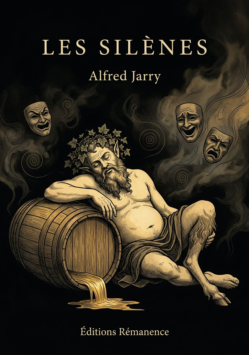 Livre Les Silènes par Alfred Jarry - Couverture - Editions Remanence