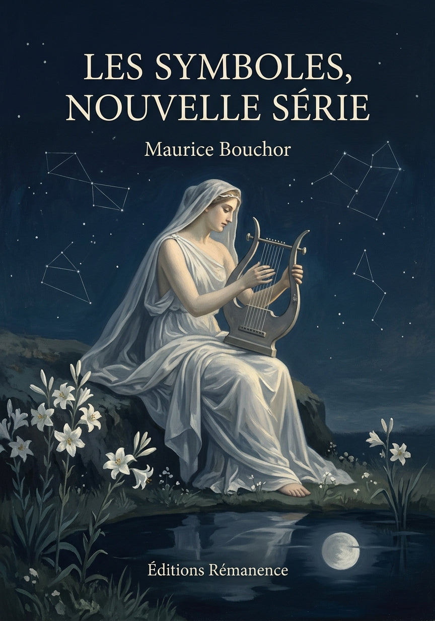 Livre Les Symboles, nouvelle série par Maurice Bouchor - Couverture - Editions Remanence
