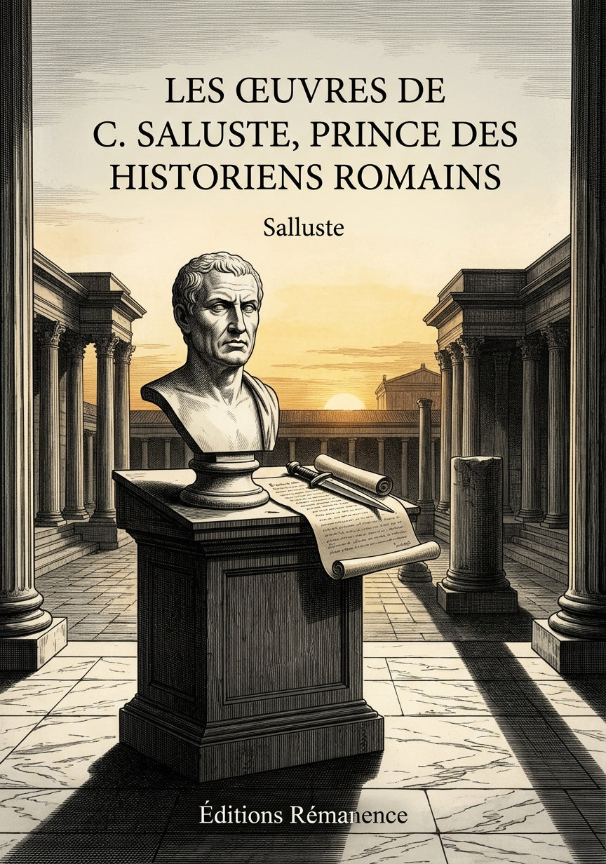 Livre Les Œuvres de C. Saluste, prince des historiens romains par Salluste - Couverture - Editions Remanence