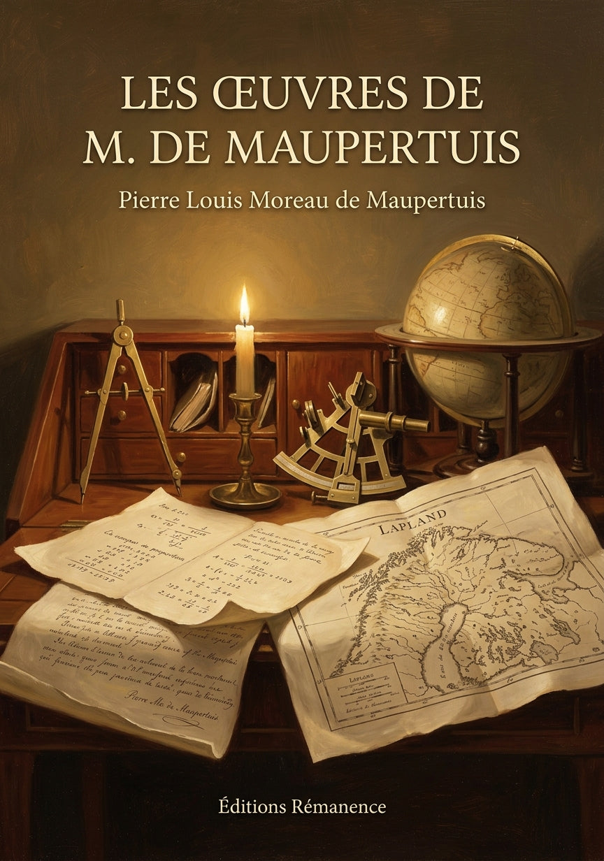 Livre Les Œuvres de M. de Maupertuis par Pierre Louis Moreau de Maupertuis - Couverture - Editions Remanence