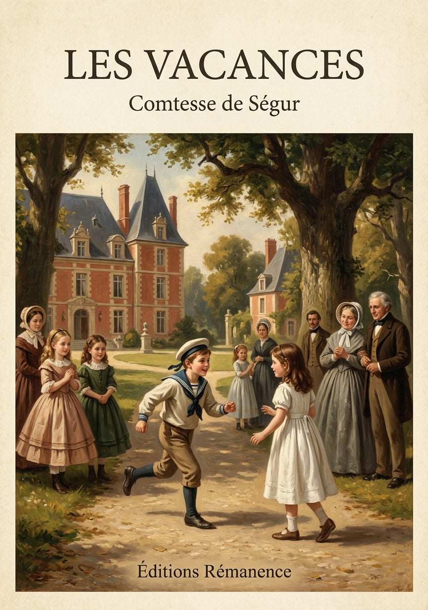 Les vacances - Comtesse de Ségur (Couverture)