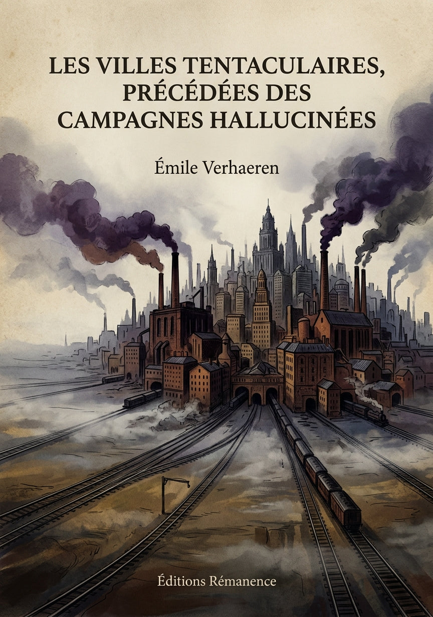 Les Villes tentaculaires, précédées des Campagnes hallucinées - Émile Verhaeren (Couverture)