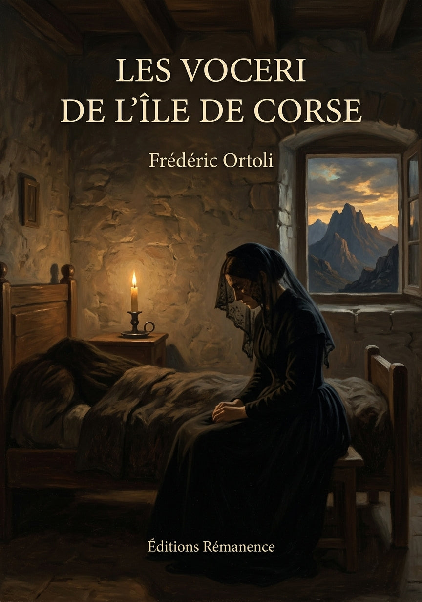Livre Les Voceri de l’île de Corse par Frédéric Ortoli - Couverture - Editions Remanence