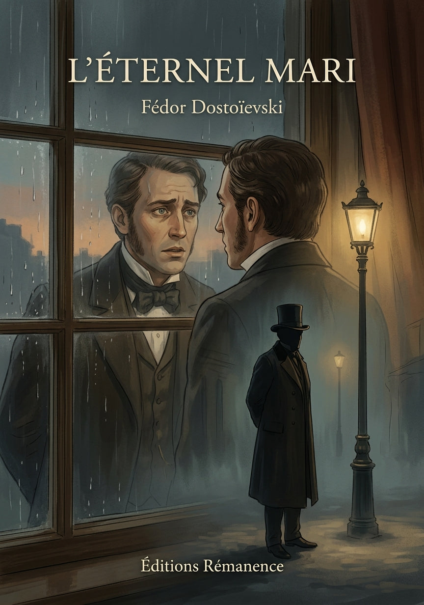 Livre L’Éternel Mari par Fédor Dostoïevski - Couverture - Editions Remanence