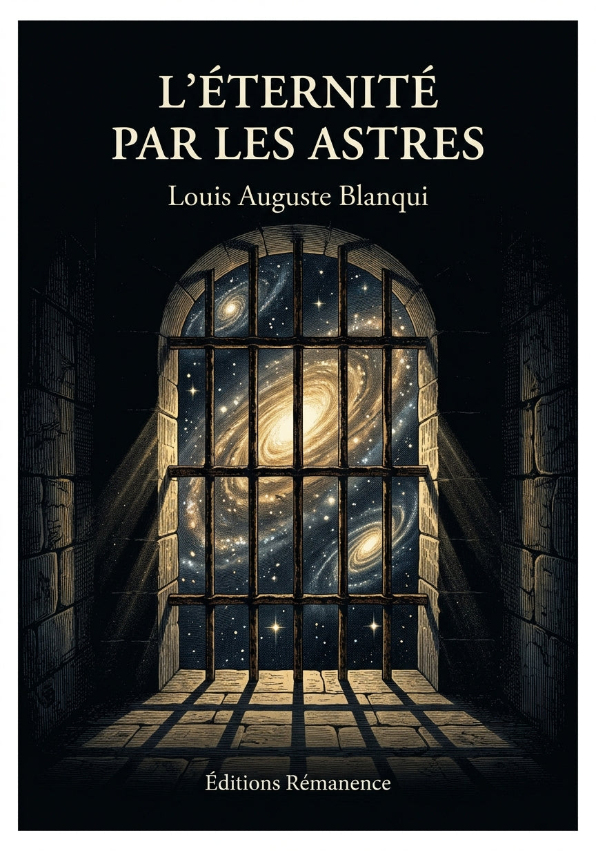 Livre L’Éternité par les astres par Louis Auguste Blanqui - Couverture - Editions Remanence
