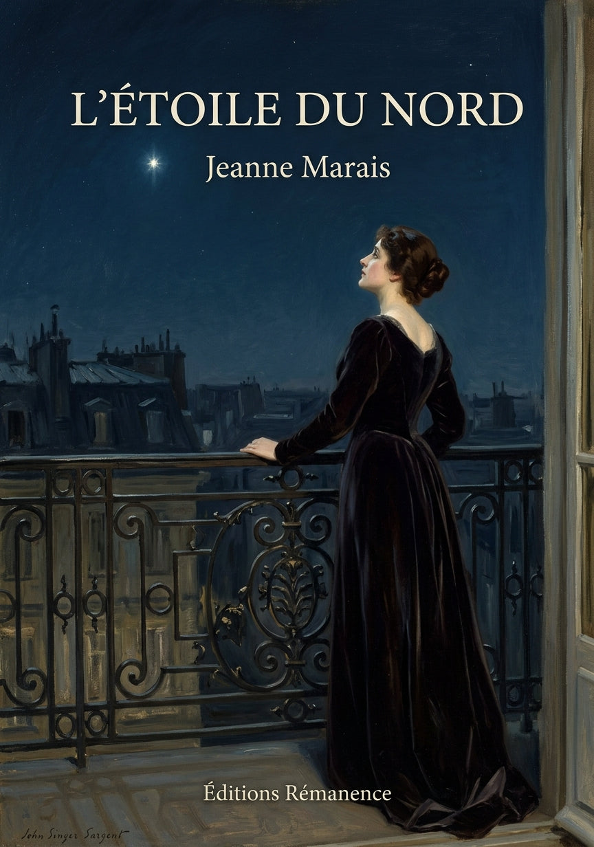 Livre L’Étoile du nord par Jeanne Marais - Couverture - Editions Remanence