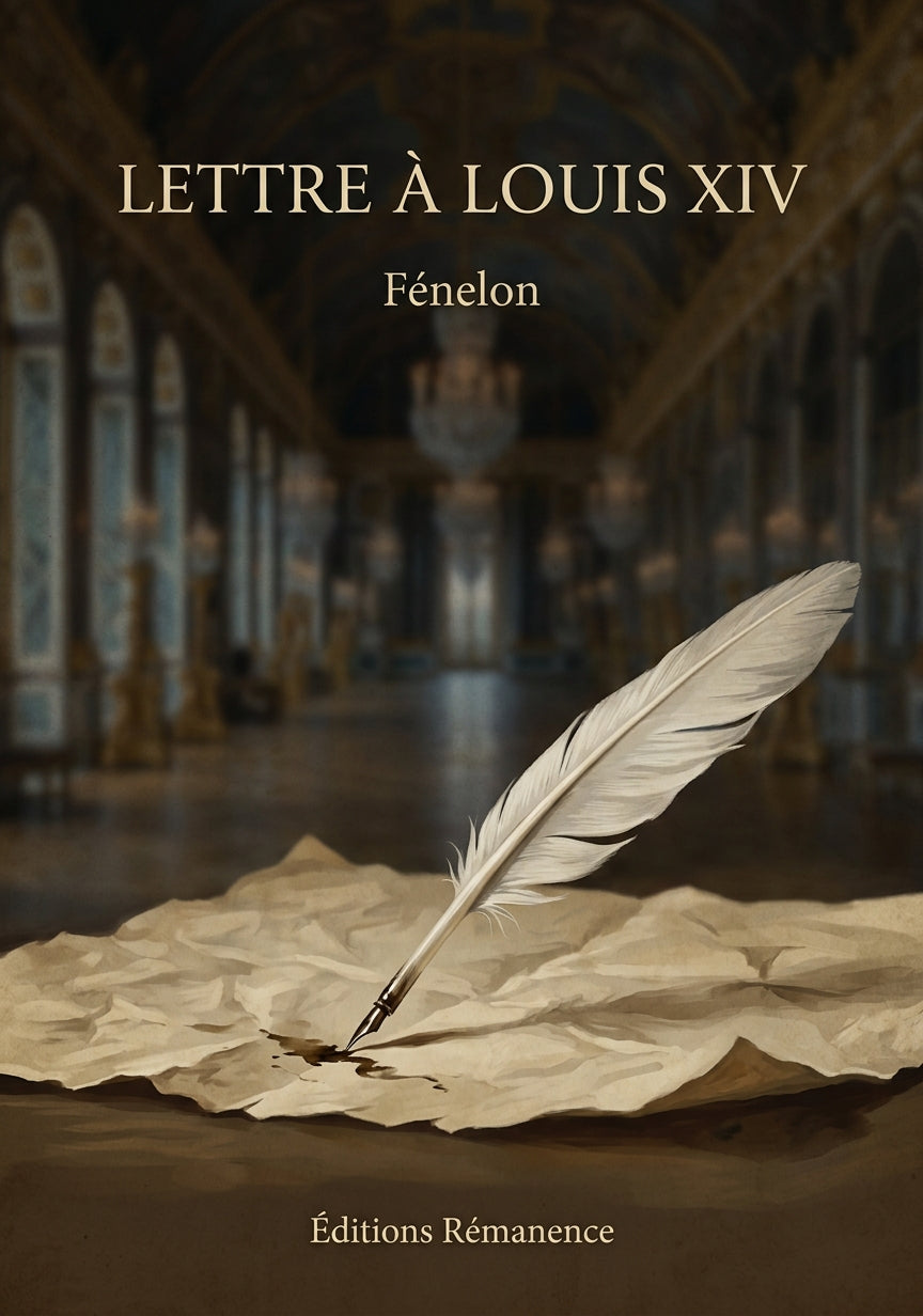 Lettre à Louis XIV - Fénelon (Couverture)