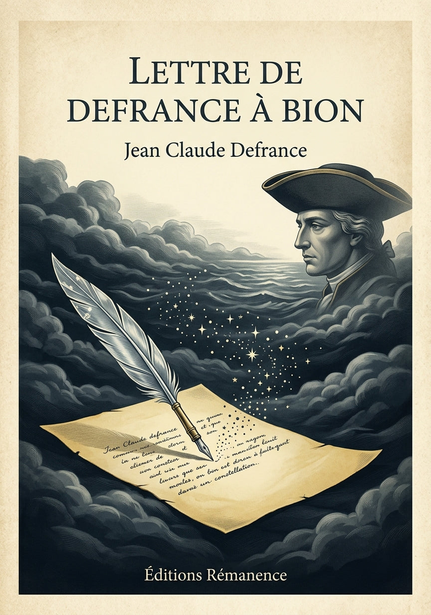 Lettre de Defrance à Bion - Jean Claude Defrance (Couverture)