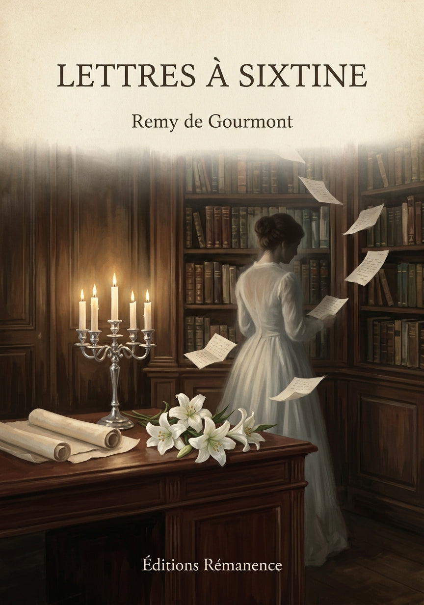 Lettres à Sixtine - Remy de Gourmont (Couverture)