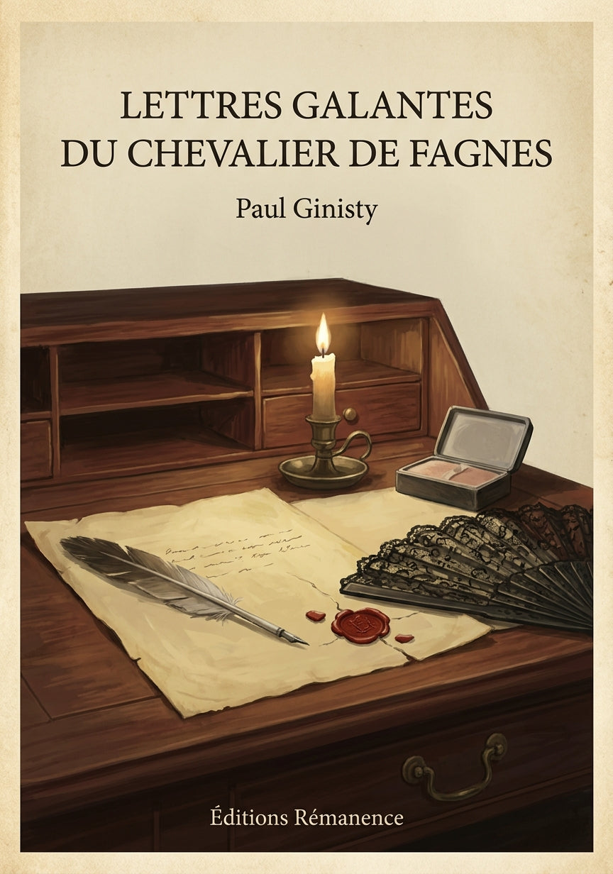Lettres galantes du chevalier de Fagnes - Paul Ginisty (Couverture)