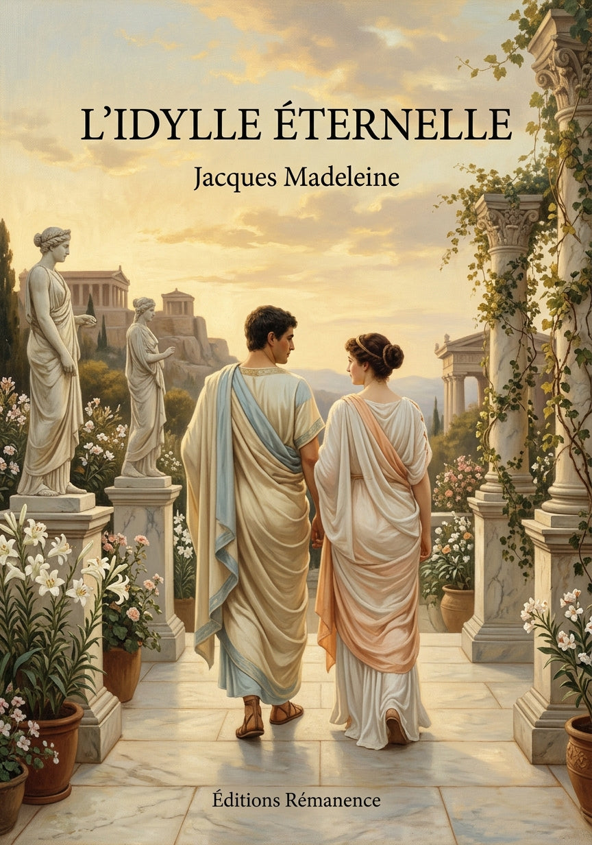 Livre L’Idylle éternelle par Jacques Madeleine - Couverture - Editions Remanence
