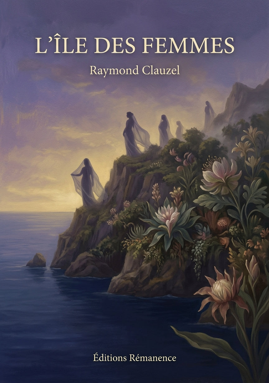 Livre L’Île des Femmes par Raymond Clauzel - Couverture - Editions Remanence