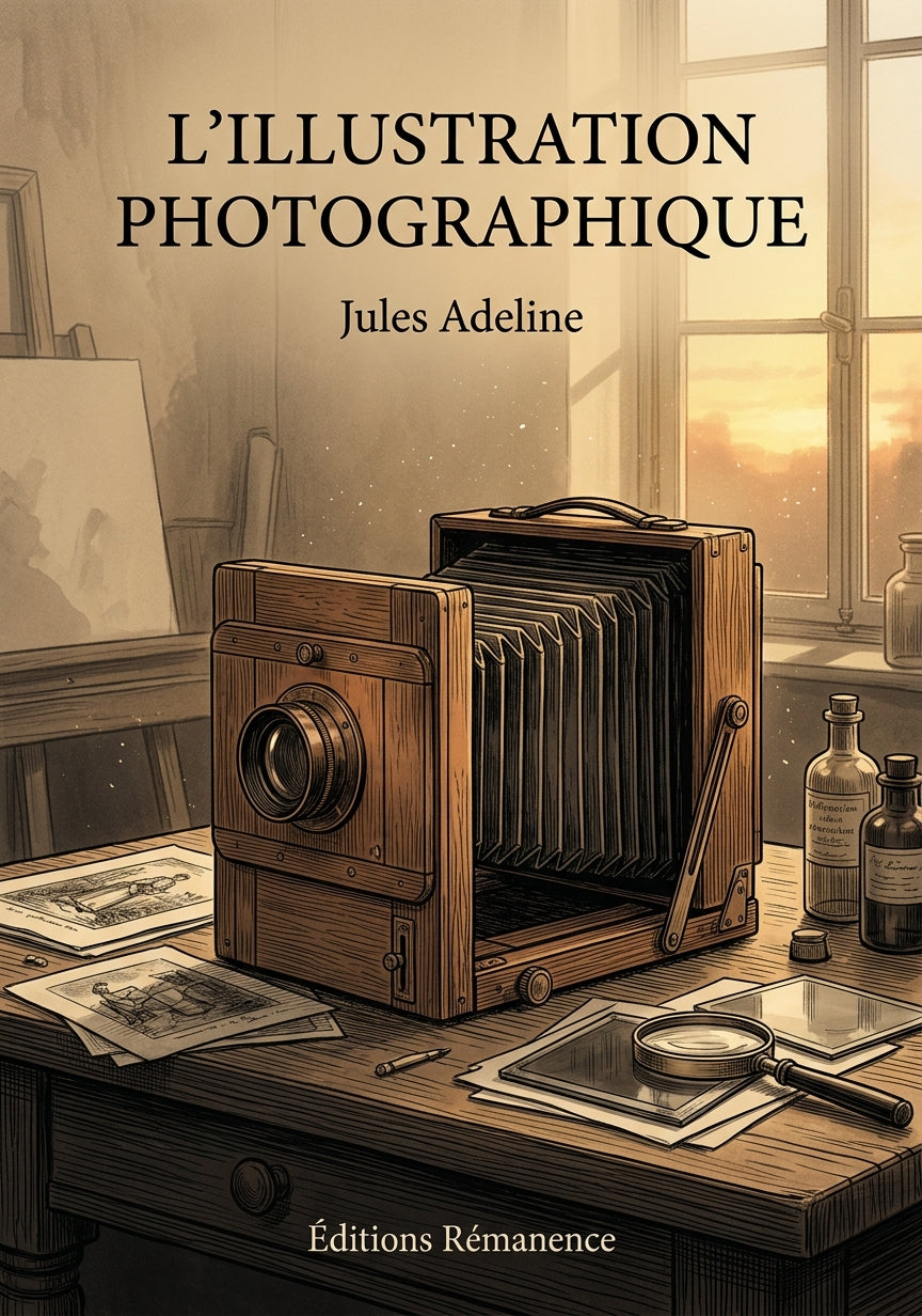 Livre L’Illustration photographique par Jules Adeline - Couverture - Editions Remanence