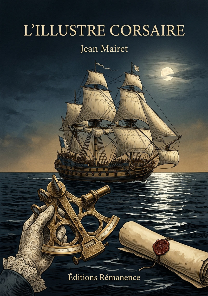 Livre L’Illustre corsaire par Jean Mairet - Couverture - Editions Remanence