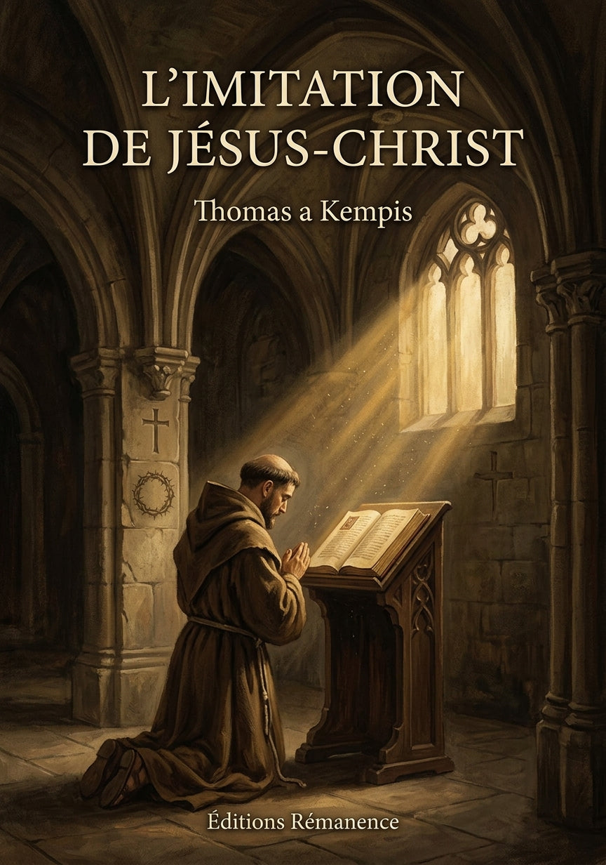Livre L’Imitation de Jésus-Christ par Thomas a Kempis - Couverture - Editions Remanence