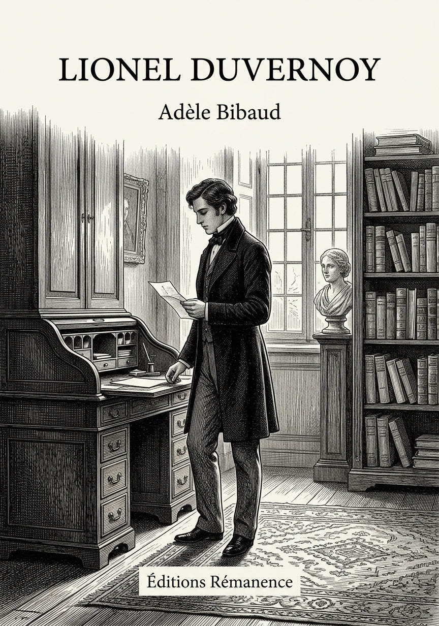Livre Lionel Duvernoy par Adèle Bibaud - Couverture - Editions Remanence