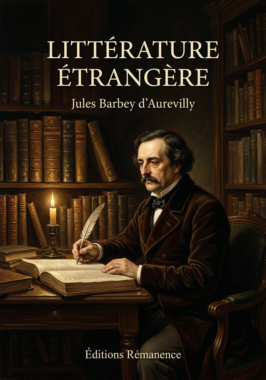 Livre Littérature étrangère par Jules Barbey d’Aurevilly - Couverture - Editions Remanence