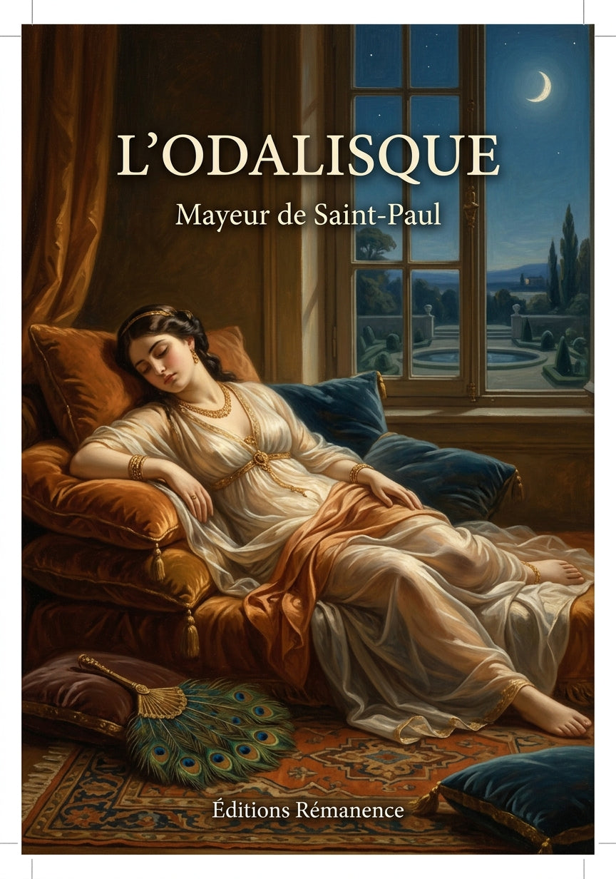 Livre L’Odalisque par Mayeur de Saint-Paul - Couverture - Editions Remanence