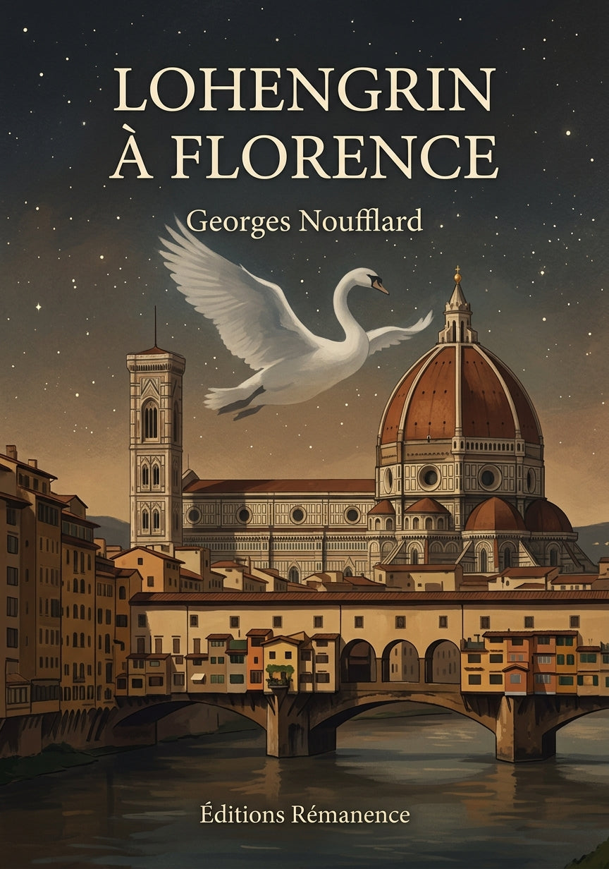 Livre Lohengrin à Florence par Georges Noufflard - Couverture - Editions Remanence