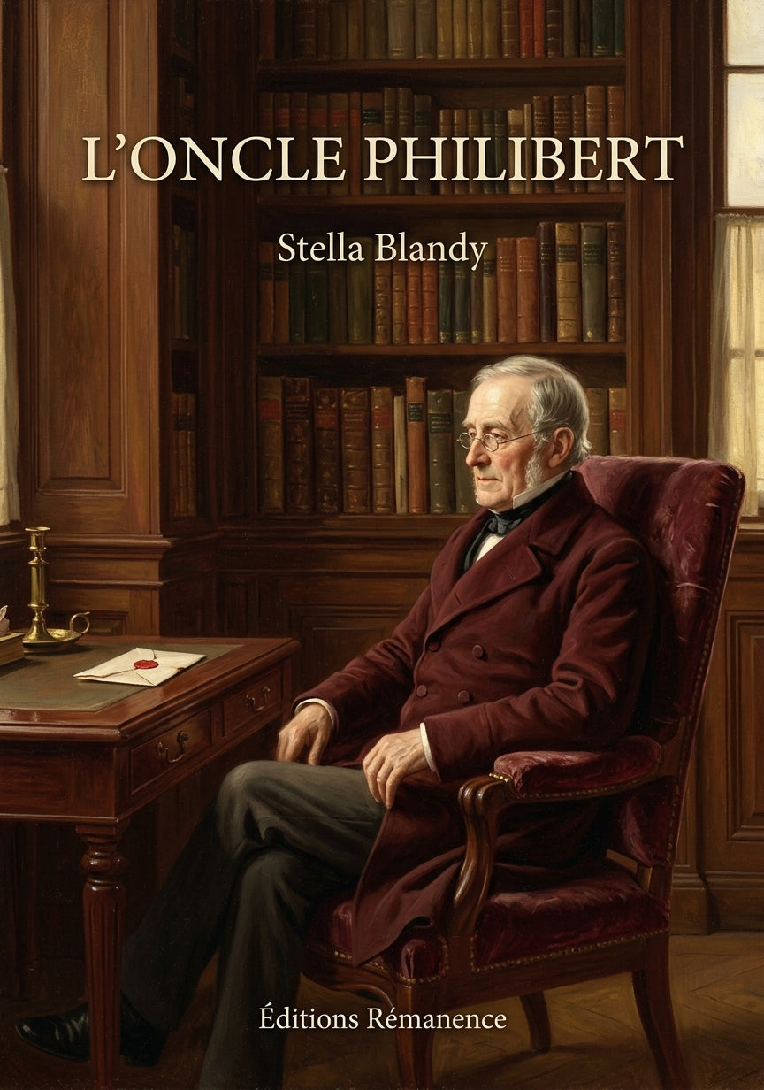 Livre L’Oncle Philibert par Stella Blandy - Couverture - Editions Remanence