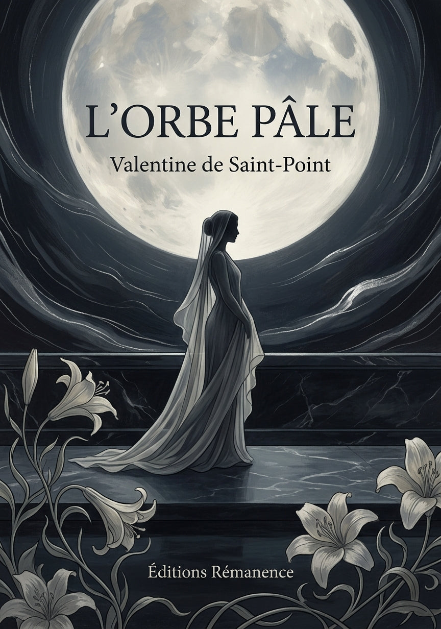 Livre L’Orbe pâle par Valentine de Saint-Point - Couverture - Editions Remanence