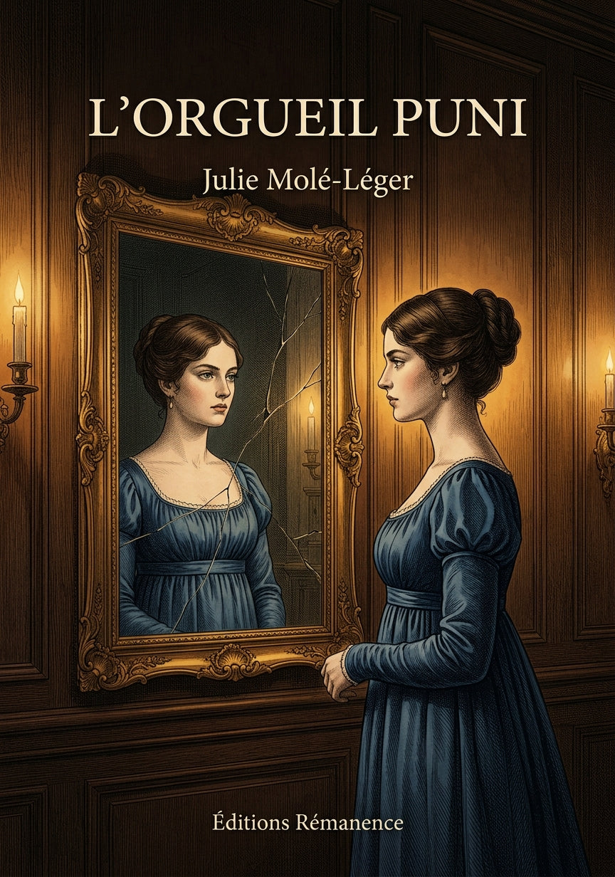 Livre L’Orgueil puni par Julie Molé-Léger - Couverture - Editions Remanence