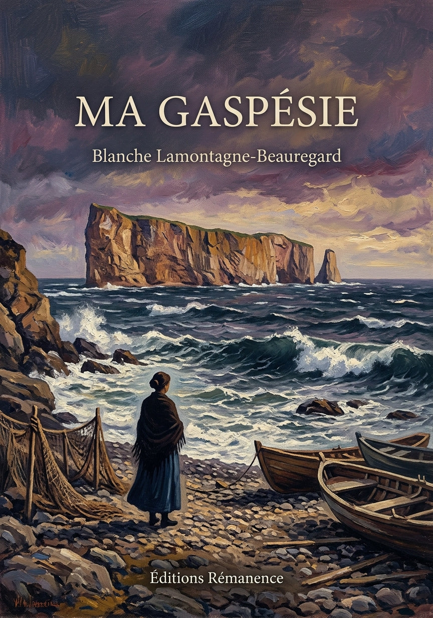 Livre Ma Gaspésie par Blanche Lamontagne-Beauregard - Couverture - Editions Remanence