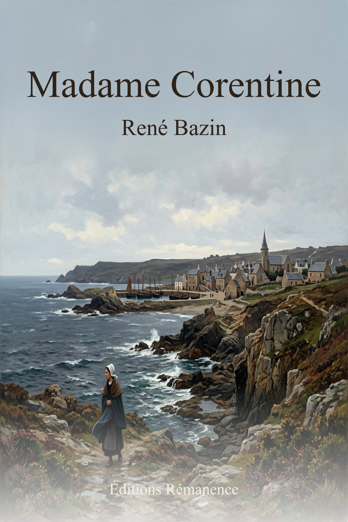Couverture Éditions Rémanence - Madame Corentine - René Bazin