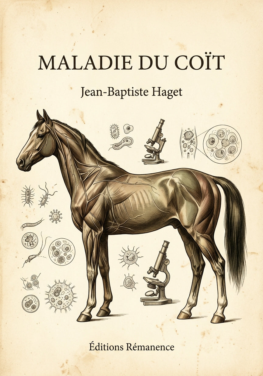 Livre Maladie du coït par Jean-Baptiste Haget - Couverture - Editions Remanence