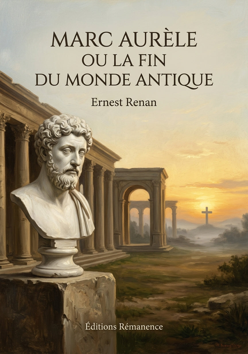 Livre Marc Aurèle ou la Fin du monde antique par Ernest Renan - Couverture - Editions Remanence
