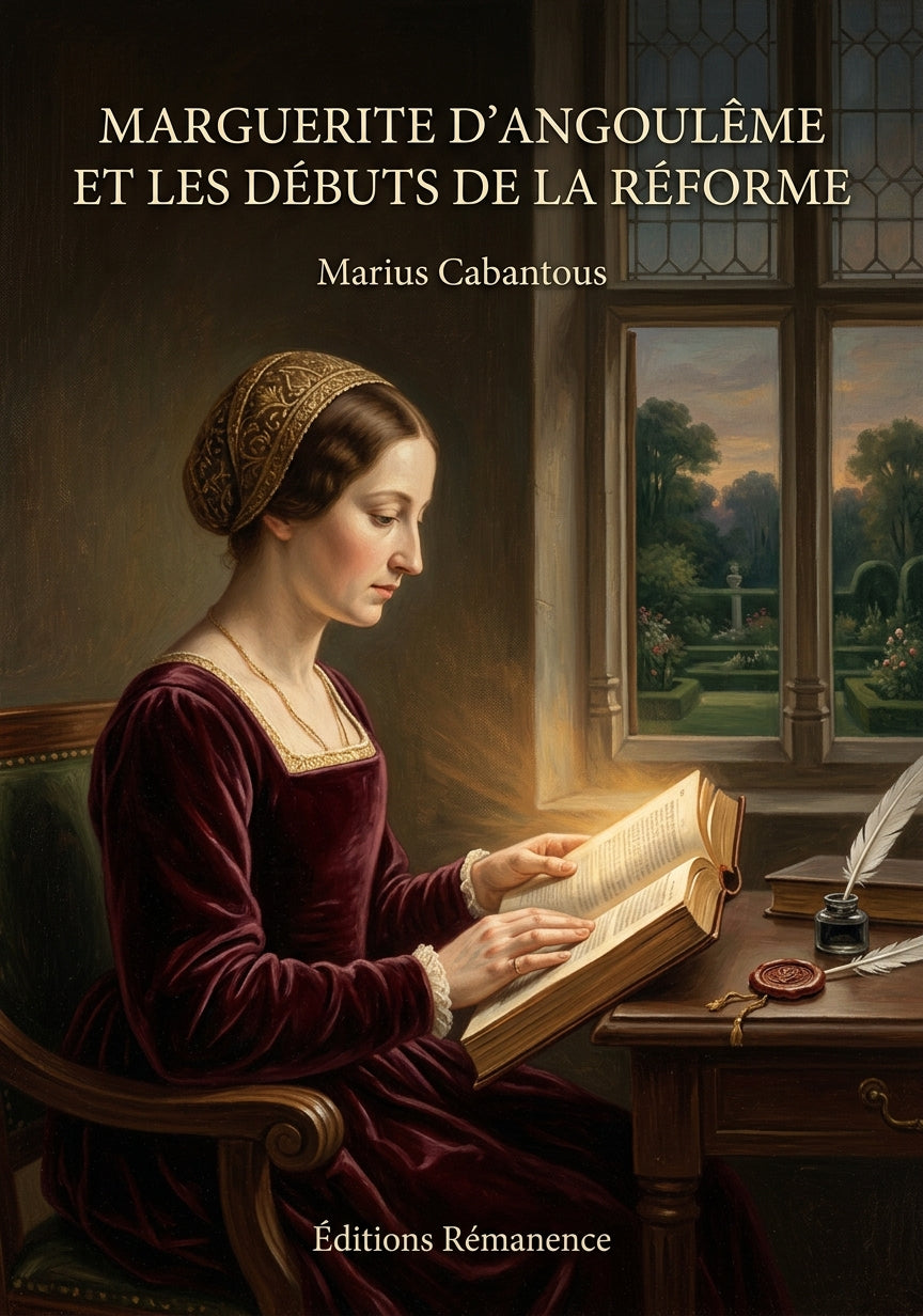 Livre Marguerite d’Angoulême et les Débuts de la Réforme par Marius Cabantous - Couverture - Editions Remanence