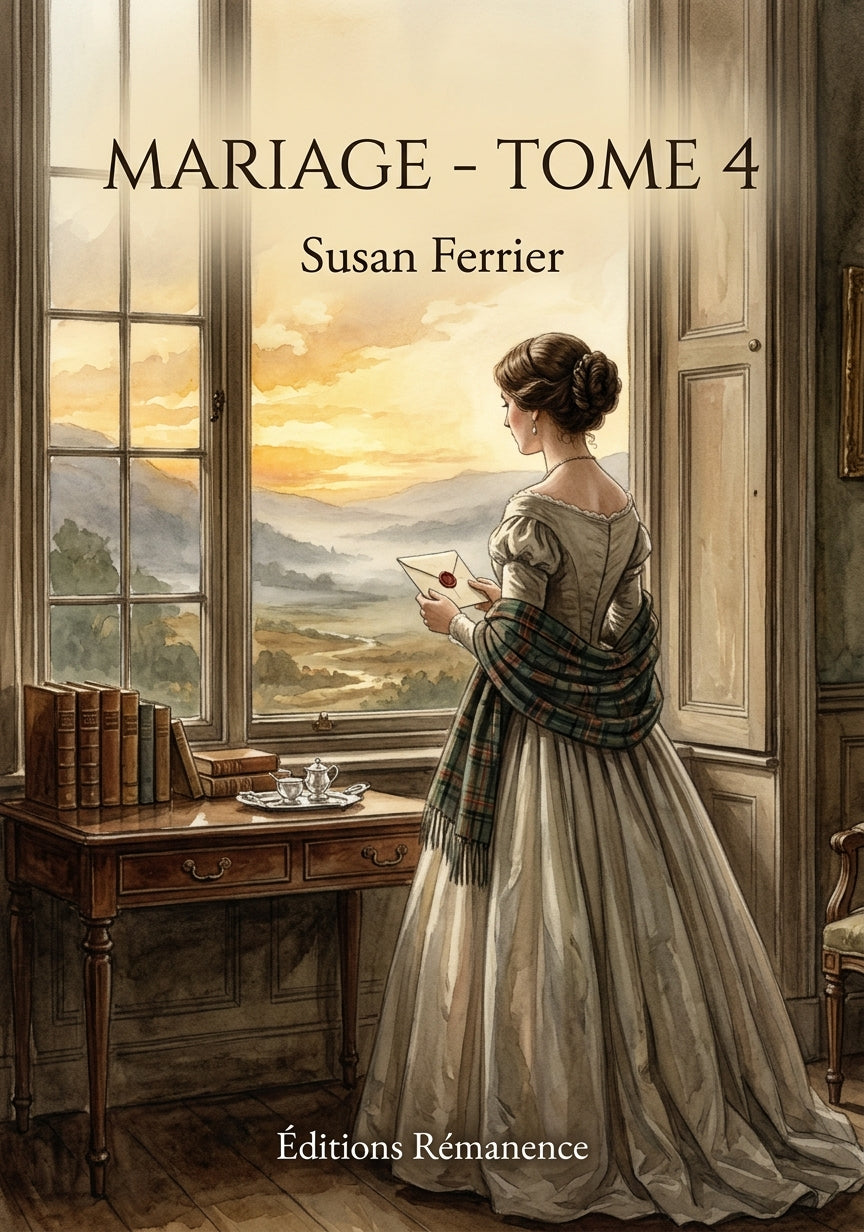 Livre Mariage - Tome 4 par Susan Ferrier - Couverture - Editions Remanence