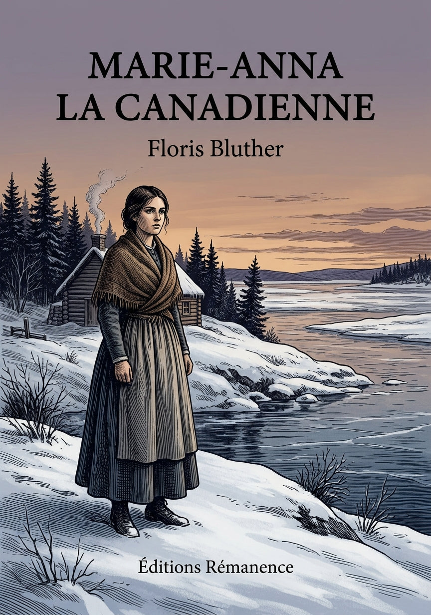 Livre Marie-Anna la Canadienne par Floris Bluther - Couverture - Editions Remanence