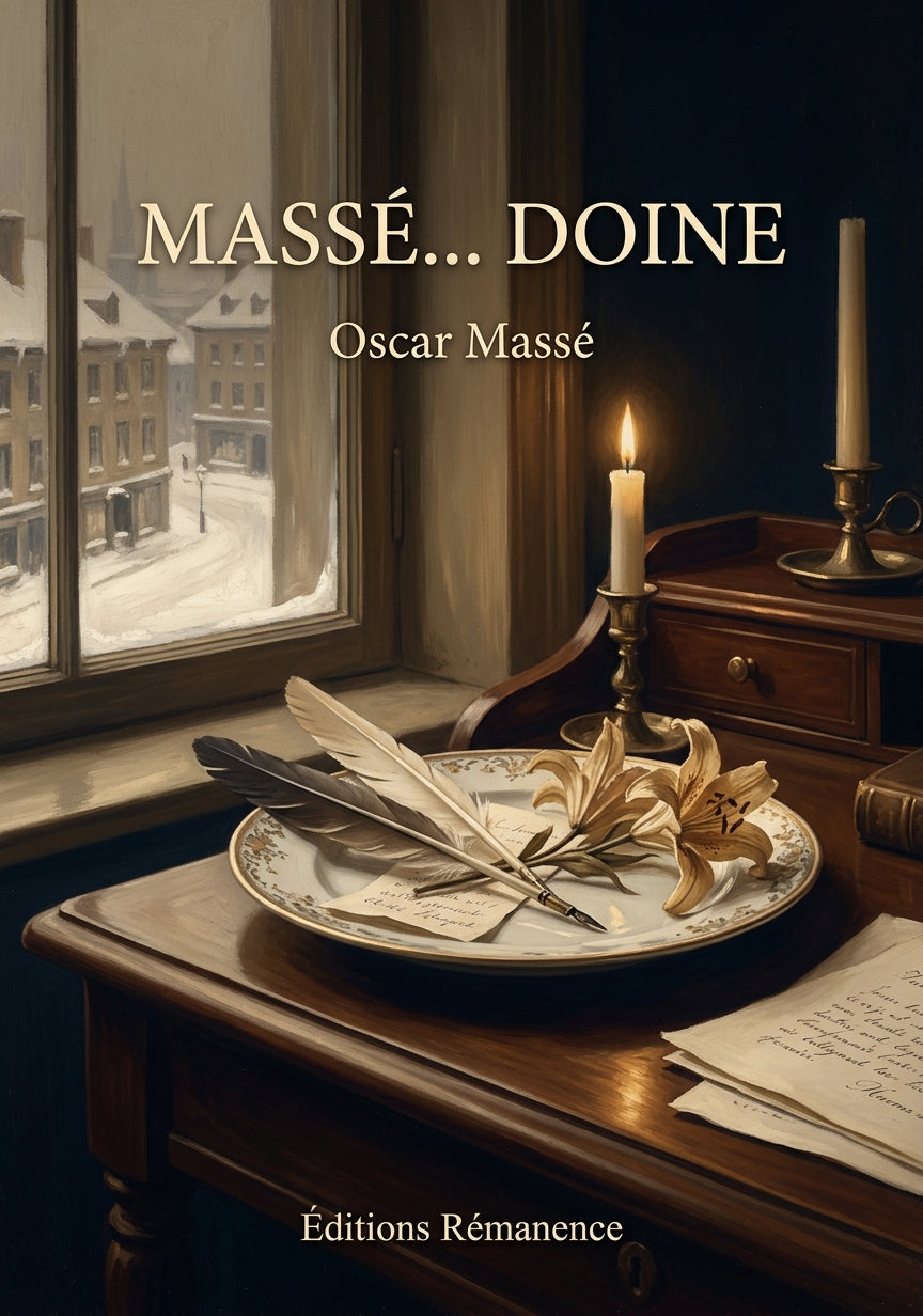 Livre Massé… doine par Oscar Massé - Couverture - Editions Remanence