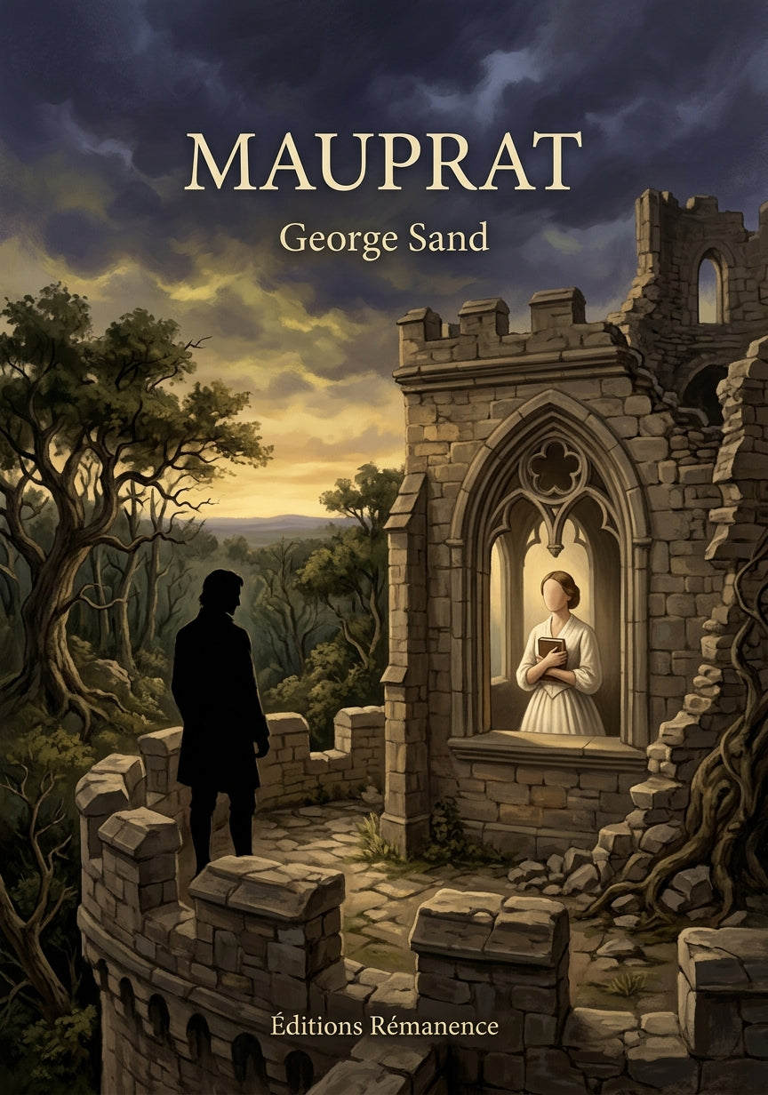 Livre Mauprat par George Sand - Couverture - Editions Remanence