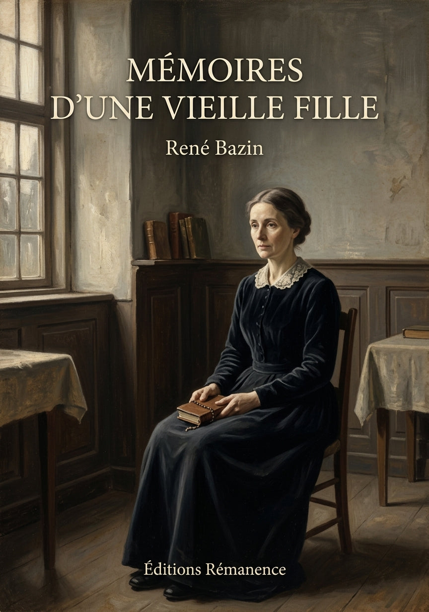Mémoires d'une vieille fille - René Bazin (Couverture)
