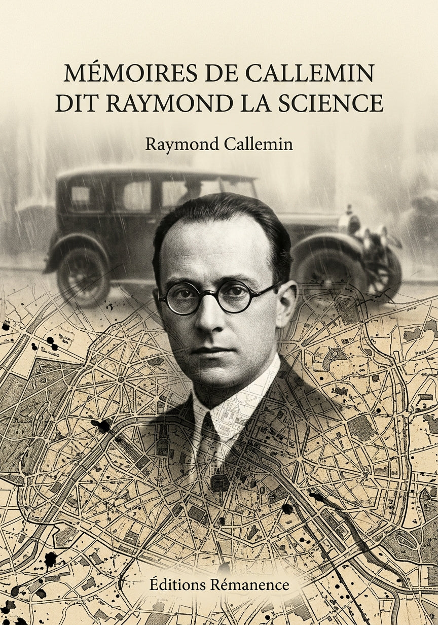 Livre Mémoires de Callemin dit Raymond la Science par Raymond Callemin - Couverture - Editions Remanence