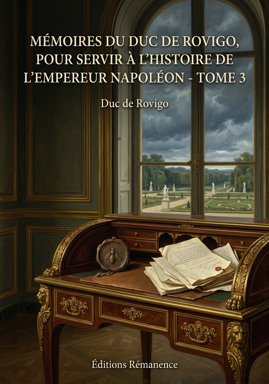 Mémoires du duc de Rovigo, pour servir à l'histoire de l'empereur Napoléon - Tome 3 - Duc de Rovigo (Couverture)
