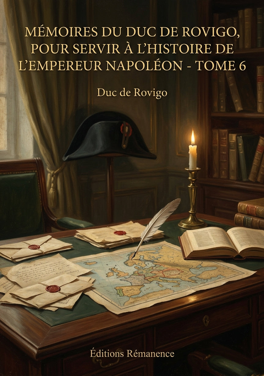 Mémoires du duc de Rovigo, pour servir à l'histoire de l'empereur Napoléon - Tome 6 - Duc de Rovigo (Couverture)