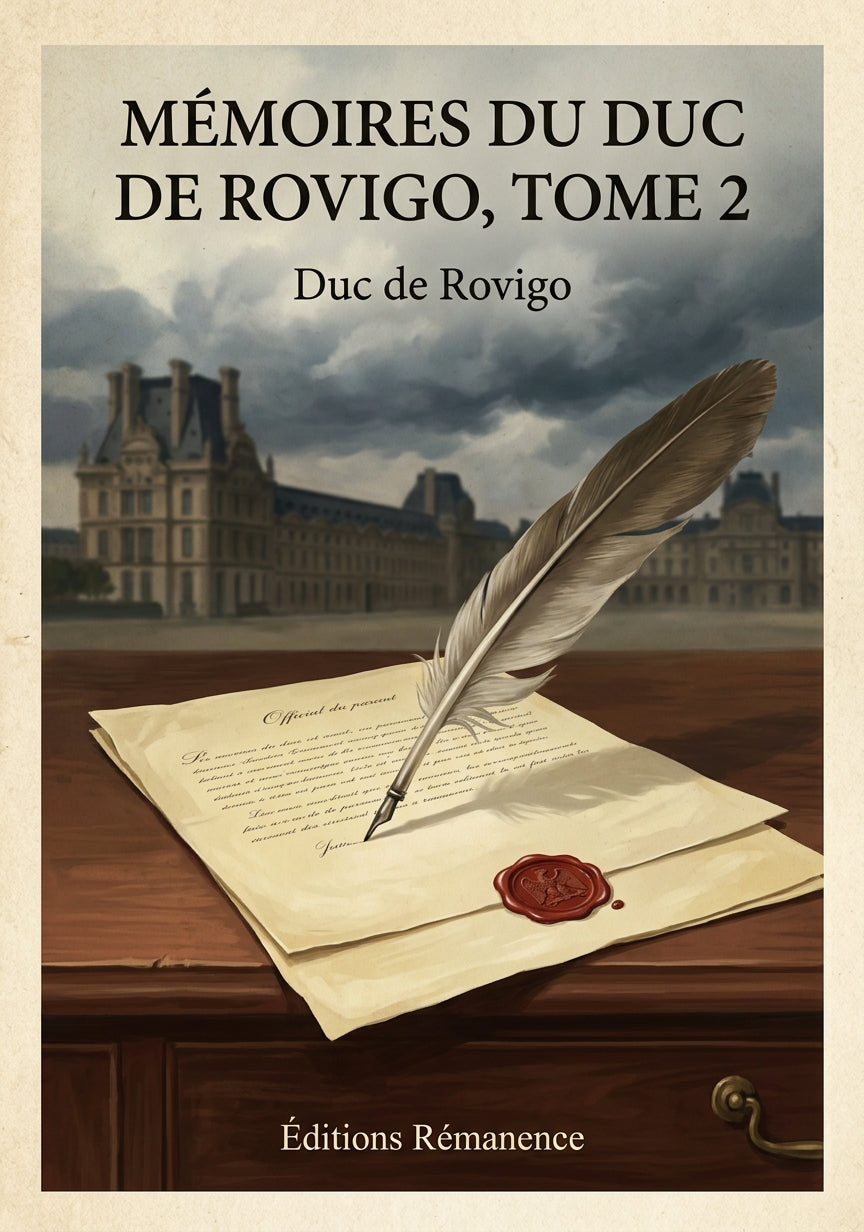 Mémoires du duc de Rovigo, Tome 2 - Duc de Rovigo (Couverture)
