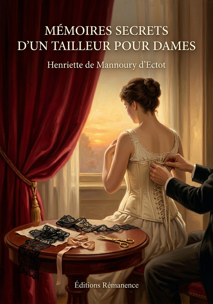 Livre Mémoires secrets d’un tailleur pour dames par Henriette de Mannoury d’Ectot - Couverture - Editions Remanence